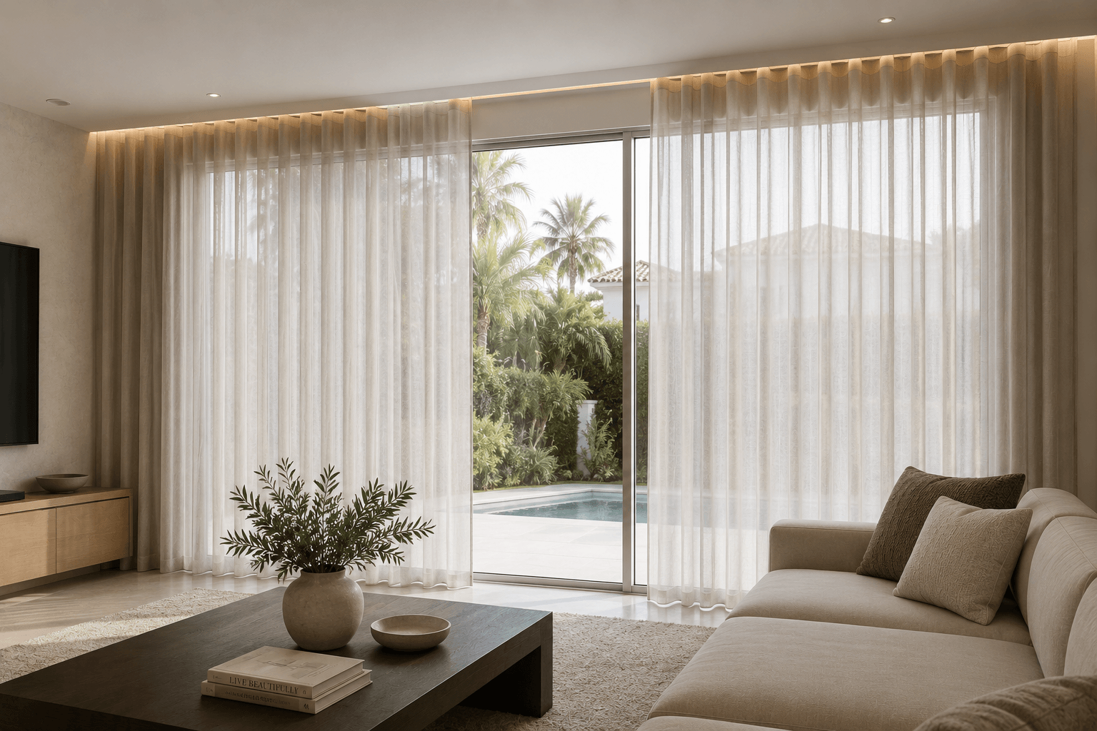 Ripple Fold Drapery